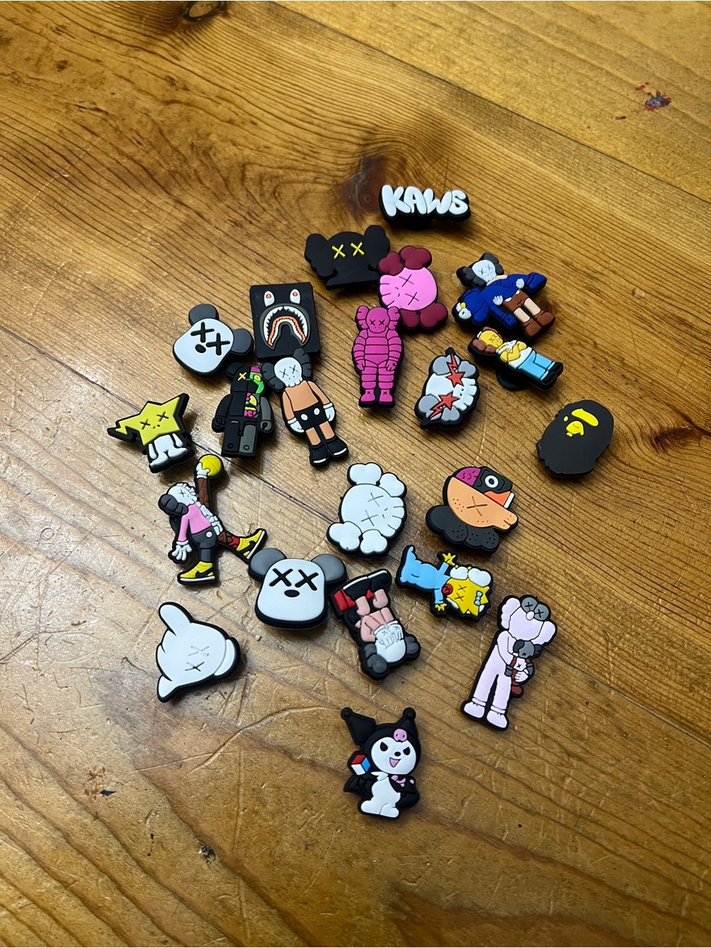 KAWS Shoe Charms for Crocs
